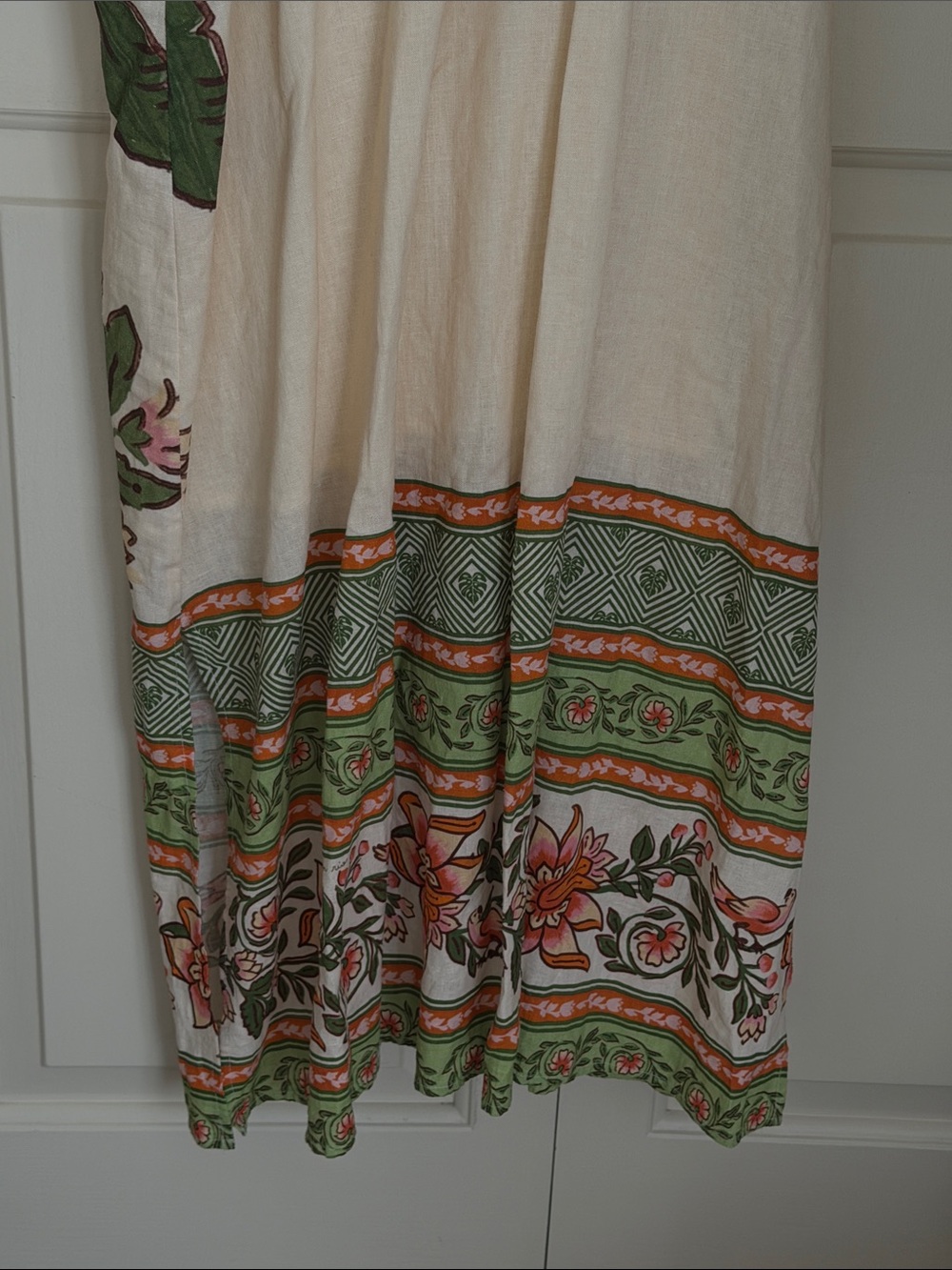 Palm-Print Maxi Dress - Picture 5 of 5